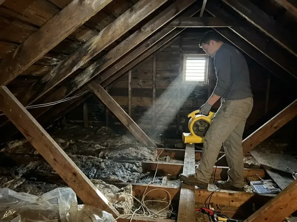 attic-water-damage-drying-proc-007 — frequently asked questions, Emergency Water Extraction & 24/7 Flood Response in Ringwoo…